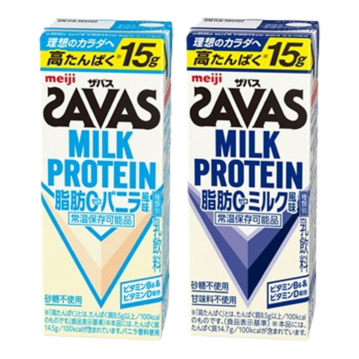 SAVAS(ザバス) バニラ・ミルク【バニラ味】200ml×48本