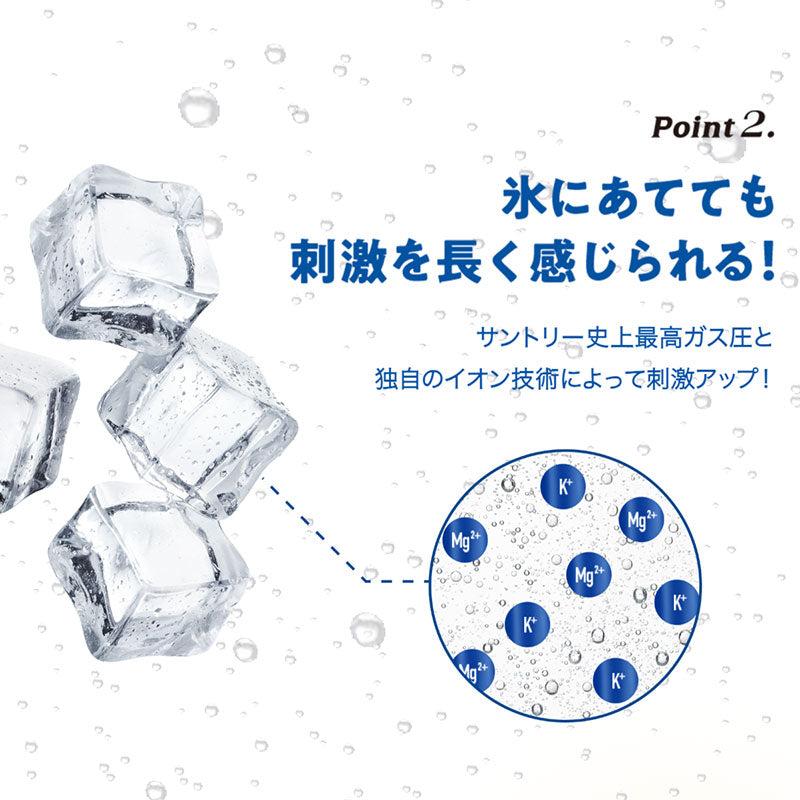 天然水SPARKLING500P24本セット 【全国送料無料】サントリー ペットボトル 飲料 ミネラルウォーター 炭酸水 炭酸飲料 スパークリング