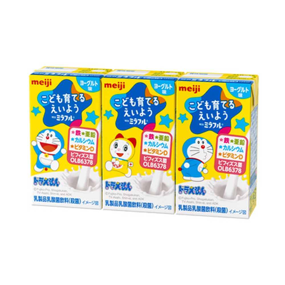 明治ミラフル ドリンク ヨーグルト味 125ml×3本×12パック（36本）セット 明治 meiji 紙パック まとめ買い 常温保存