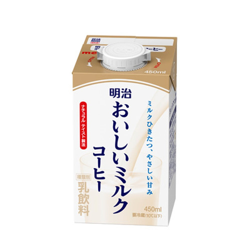 明治 おいしいミルクコーヒー 450ml×12本 セット meiji 乳飲料 まとめ買い