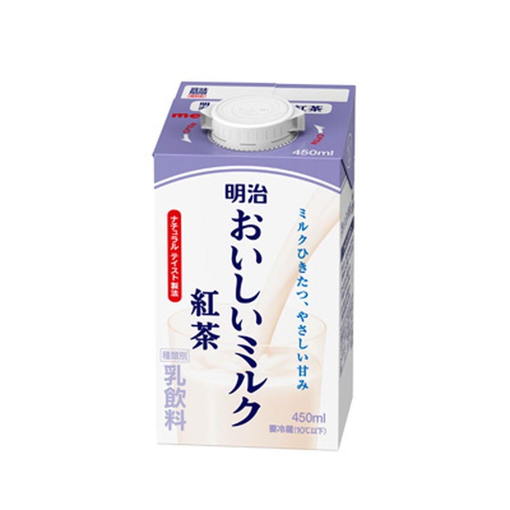 明治 おいしいミルク紅茶 450ml×12本 セット meiji 乳飲料 まとめ買い