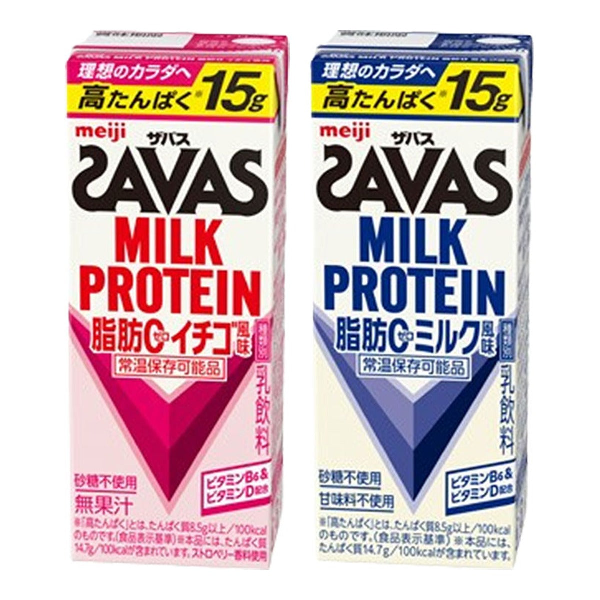 SAVAS(ザバス) いちご・ミルク【いちご味】200ml×48本